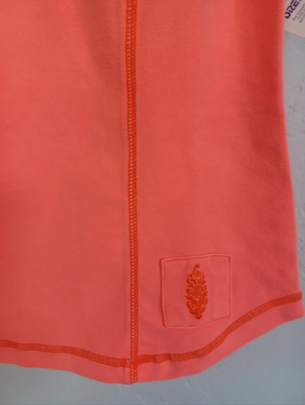 NWT Free People Movement Vibrant Coral Sleeveless Athletic Tank - Picture 3 of 8